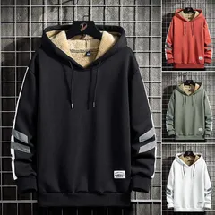 ボアパーカー パーカー メンズ 冬服 裏ボア メンズパーカー スウェット プルオーバー トップス 秋冬 冬 オシャレ ギフト 20 30代goodplus225