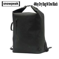snowpeak(スノーピーク) 4Way Dry Bag M One Black