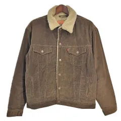 00年代 Levi's リーバイス 70520 コーデュロイジャケット ブラウン (メンズ L) 中古 古着 S3961