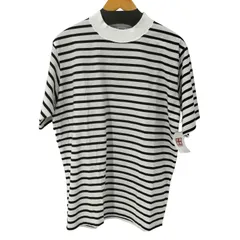 エディフィス EDIFICE S/S ボーダーモックネックTシャツ メンズ JPN：3 のサムネイル