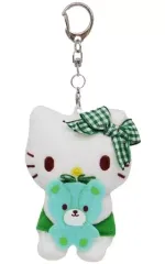 【中古】キーホルダー ハローキティ(グリーン) 推し色マスコット 「サンリオキャラクターズ」