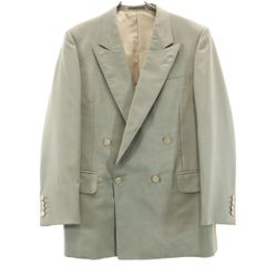 本家 エルメネジルドゼニア[3XL シルク混]ダブルテーラードジャケット 
