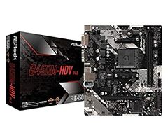 【中古】（非常に良い）ASRock マザーボード B450 M-HDV R4.0 AMD Ryzen AM4 対応 B450 Micro ATX マザーボード