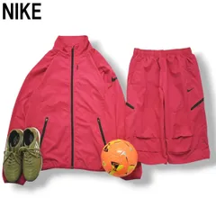 ナイキ NIKE ウィンド ウェア セットアップ 上下 ジャケット ハーフ パンツ ドライフィット DRI－FIT M ピンク スポーツ カジュアル タウンユース レジャー メンズ