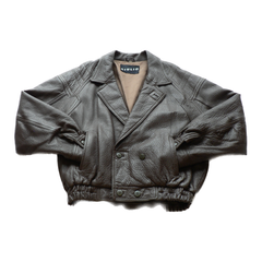 【90s】 GIULIO vintage leather jacket