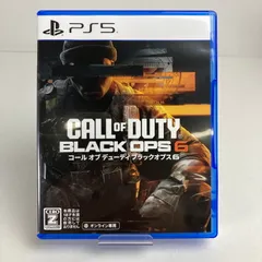 【中古美品】 PlayStation5 PS5 プレイステーション5 プレステ5 ソフト コール オブ デューティ ブラックオプス 6 -PS5 [CERO区分_Z / 18歳以上対象] 【026-250519-mh-26-fuz】