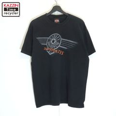 00s USA製 HARLEY DAVIDSON 半袖Ｔシャツ メンズ 表記Lサイズ