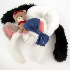 ユニバーサルスタジオジャパン カチューシャ 2点セット ハローキティ タイニーチャム スヌーピー グッズ まとめて レディース USJ 【中古】