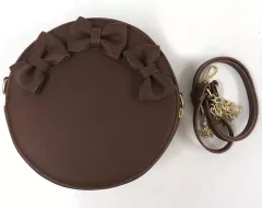 【中古】バッグ 青木美沙子×サンリオキャラクターズ サークル型ショルダーバッグ 中茶(キキ＆ララ) 「青木美沙子×しまむら」