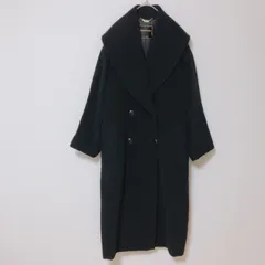 美品 ミスオンワード ブラック ウール100% ダブルブレスト