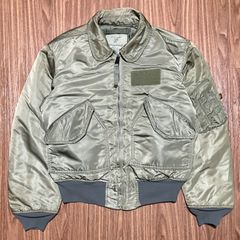 90s Alpha Industries USA製 CWU-45/P 短丈 フライトジャケット M