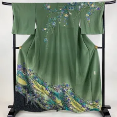 プロフ必読☆辻が花☆絞り☆落款☆金通し プロフ必読☆翠山工房☆辻が花☆絞り☆銀通し