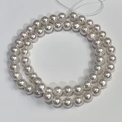 天然 AKOYA アコヤ パール ネックレス ルース 41.5cm P7−7.5mm 29.7g 本真珠 レディース アクセサリー 新品 ota27274r61001