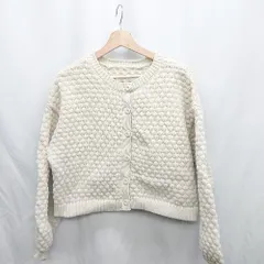 ◇ ⊇ mily bilet 長袖 ニット サイズM オフホワイト レディース E  【1410290075593】