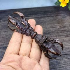 特殊工芸】美術品 藤原弘美 作 伊勢海老 自在置物 銅製 金属細工 共箱