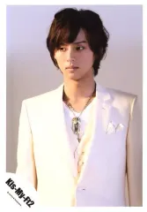 【中古】生写真(ジャニーズ) Kis-My-Ft2/藤ヶ谷太輔/上半身・衣装白・体正面・ネックレス・目線左/15夏秋 パンフ＆グッズ/公式生写真