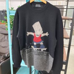 ヒストリーアイスバーグ　HISTORY ICEBERG 　バート・シンプソン ニット　セーター Lサイズ　平塚店　衣料品