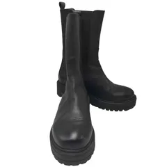 ビューティーアンドユースユナイテッドアローズ BEAUTY ＆ YOUTH UNITED ARROWS レザー サイドゴア ロング ブーツ レディース JPN：37 