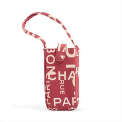 CHANEL ロゴ入り ミニポーチ レッド - メルカリ