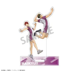 【新品/公式】ハイキュー!!_ペアアクリルスタンド／牛島 若利　天童 覚 公式グッズ colleize