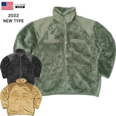 ブラック 米軍タイプ ECWCS GEN3 LEVEL3 フリースジャケット 2022 #JJ150YN レベル3 ジェネレーション3 L3 3RDGEN ミリタリージャケット