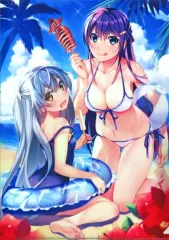 【中古】クリアファイル 深見玲奈＆獅子ヶ谷桐花 オリジナルA4クリアファイル 「Switchソフト グリザイア ファントムトリガー 5.5 to 08」 Amazon.co.jp購入特典