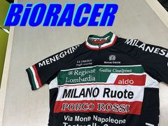 テルスポ イチ推し!! ほぼ未使用!! BiORACER SHORT SLEEVE JERSEY size:4/L ビオレーサー 半袖サイクルジャージ ロード ミニベロ クロス ピスト MTB 同梱発送承り中!! M-1011