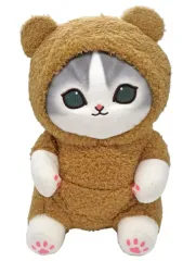 【中古】ぬいぐるみ パジャマにゃん(モカ) BIGぬいぐるみ 「mofusand」