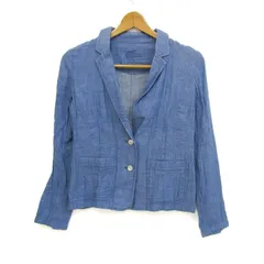 ラコステ テーラードジャケット アウター レディース 34サイズ ブルー系 LACOSTE 【中古】