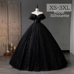 ドレス ナイトドレス ブラック ラメ 黒 パーティードレス 透け感 ロングスカート 謝恩会 結婚式 大きいサイズ  XS S M L XL LL 2XL XXL 3XL XXXL パーティー 紐タイプ オフショルダー フェミニン ロング丈 姫系 プリンセス