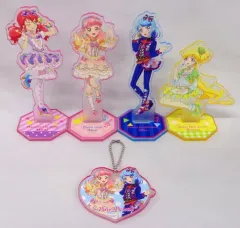 【中古】雑貨 アイカツフレンズ!セット(限定特典付き) アクリルラバスタコレクション 「オールアイカツ!」