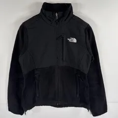 古着 ザ・ノースフェイス THE NORTH FACE フルジップフリースジャケット ワンポイントロゴ ポーラテック アウトドア XS  ブラック レディース