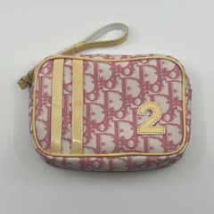 Christian Dior ディオール トロッター ポーチ ピンク