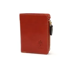 アルベロ 財布 ALBERO 二つ折り 二つ折り財布 PIERROT ピエロ 小銭入れ 縦型 薄い 本革 革 レザー レディース 6434 オレンジ(40)のサムネイル