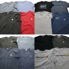 古着卸 まとめ売り ブランドMIX 半袖Tシャツ 16枚セット (メンズ 2XL /3XL ) ボス ディッキーズ ノーティカ  中古 古着 MZ4450
