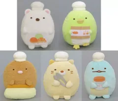 【中古】ぬいぐるみ 全5種セット すみっコパンきょうしつ なかよしパンづくりぬいぐるみ 「すみっコぐらし」