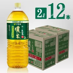 伊藤園　おーい濃い茶2L×12本のサムネイル