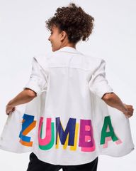 お値下げZumba Libre Oversized Drop Shoulder Zumba Libre Oversized Drop Shoulder Tee ズンバ 正規品 ZUMBA