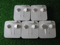 【R1517】Apple 純正 イヤホン 5個セット ライトニングイヤホン