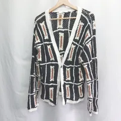 ◇ ⊆ インヘリット カジュアル　長袖 カーディガン サイズM ブラック系 メンズレディース E  【1505220003705】