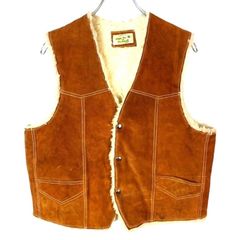ウエスタンベスト コンチョ フリンジ スエード 牛皮 70s80s - メルカリ