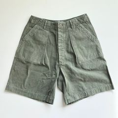 【新品】HERILL（ヘリル）Duck Utility shorts 23-030-HL-8130-1 Olive Drab / size 2