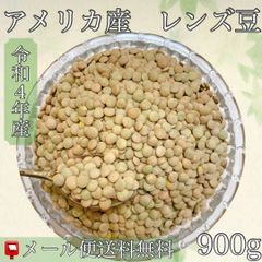 令和4年産　アメリカ産レンズ豆 900g入り　【送料無料】【メール便】