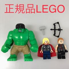 正規品 中古 LEGO レゴ マーベル　スーパーヒーローズ  ミニフィグ　ビッグフィグ　3個　まとめ売り　おまけ付き CT-484 ※DC　ハルク　ホークアイ　ソー　6868 465