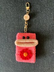 パクパクモンスター　カードケーキ　定期入れ　ハンドメイド