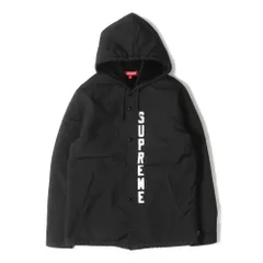 Supreme シュプリーム ジャケット サイズ:S THRASHER フード付き 裏ボア コーチジャケット Hooded Coaches Jacket ブラック アウター ブルゾン コート コラボ【メンズ】のサムネイル