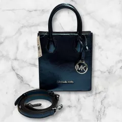 新品未使用！MICHAEL KORS マイケルコース　2way ショルダーバッグ　ミニバッグ　メタリックブルー