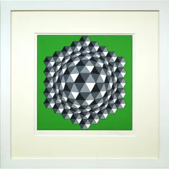 VASARELY、スティヴア、希少画集画、新品額装付 VASARELY、スティヴア、希少画集画、新品額装付 - メルカリ