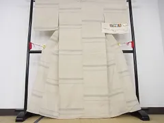 本塩沢　証紙有り　着物　縞柄　塩沢お召　やまだ織　曽根ノリ子作　紬 焦げ茶 2025年最新】Yahoo!オークション -本塩沢 やまだ織の中古品