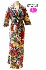 昭和レトロ　ビンテージ　ガウン　エトワール海渡　おしゃれ　エレガント　60年代